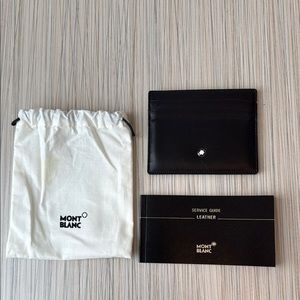 Authentic Montblanc Meisterstück Pocket 6 cc Leather Card Case